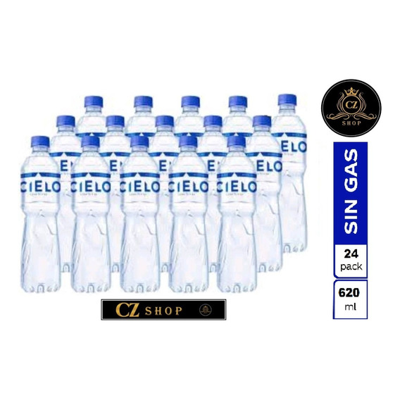 Agua Cielo Sin Gas 620ml X 24 U - mL a $2