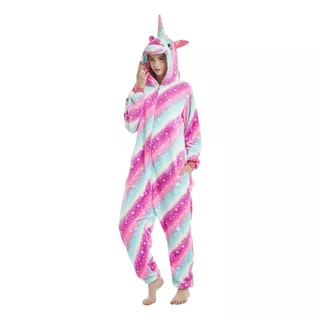 Pijama Kigurumi Unicornio Stitch Animales Disfraz Adulto