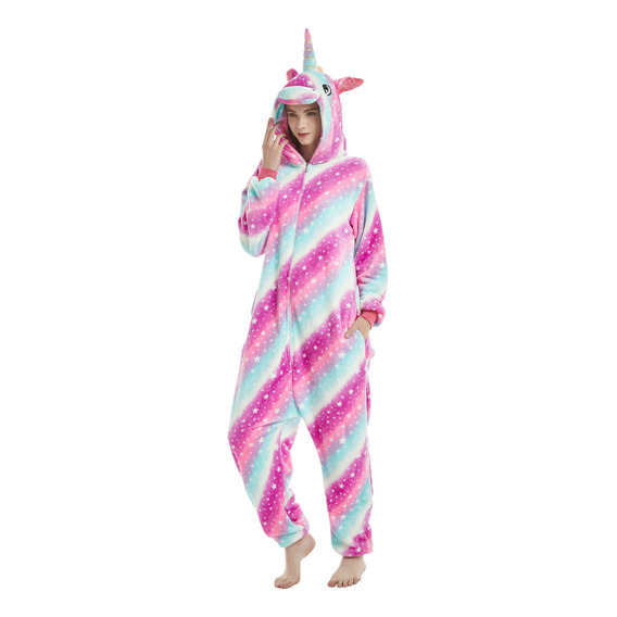 Pijama Kigurumi Unicornio Stitch Animales Disfraz Adulto