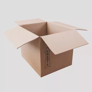 Cajas De Carton 40x40x30  Reforzadas. Pack De 10 Unidades