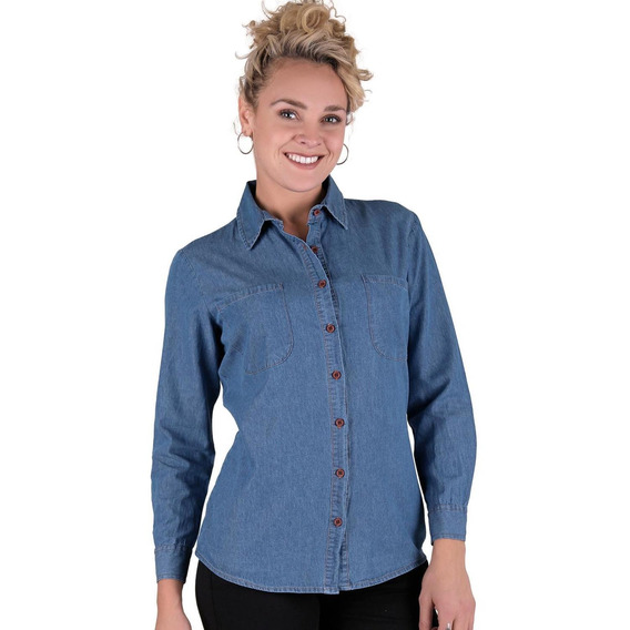 Blusa Mujer Stfashion Azul 60404016 Mezclilla