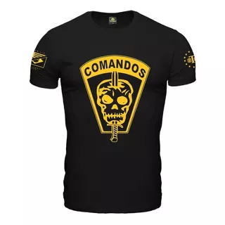 Camiseta Militar Comandos Faca Na Caveira Secret Box