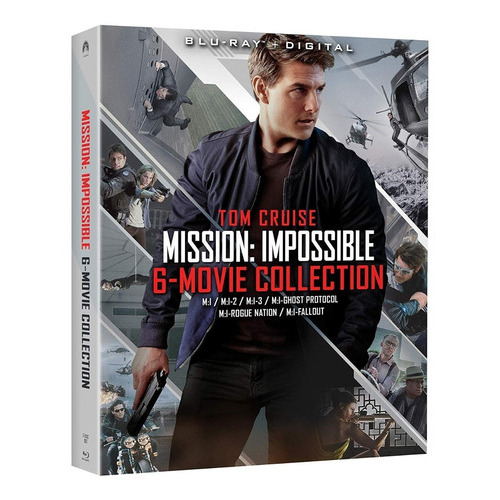 Blu-ray Mission Impossible Collection / Mision Imposible 6 Films