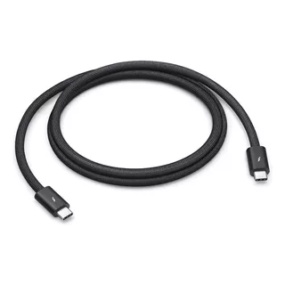Cable Usb 3.2 Apple Thunderbolt Negro Con Entrada Usb Tipo C Salida Usb Tipo C