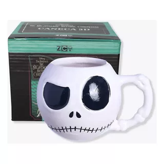 Caneca 3d Jack Skellington | O Estranho Mundo De Jack