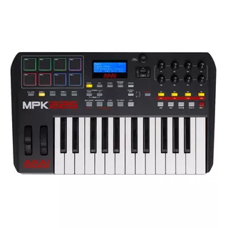  Akai Mpk225 25 Teclas Preto