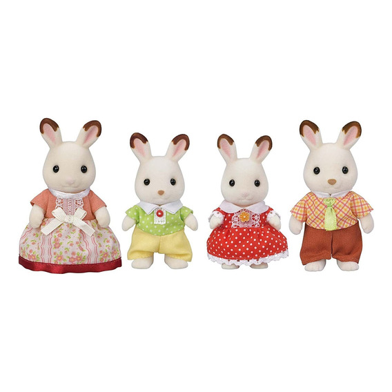 Calico Critters Familia Conejos Ternurines Sylvanian Family*