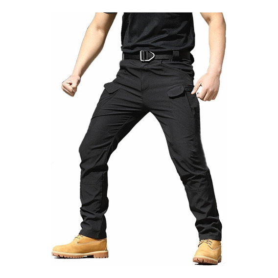 Mycity® Pantalón Táctico Impermeable Y Cortaviento De Hombre