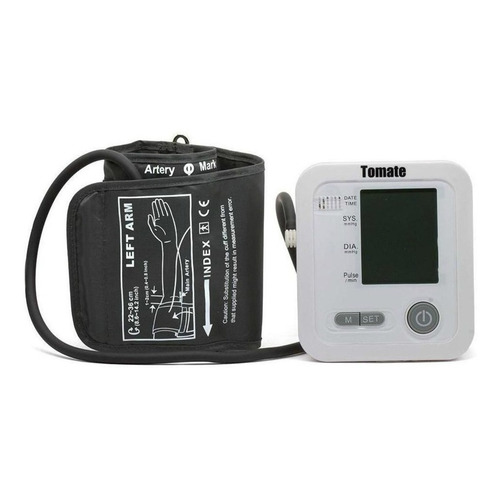 Aparelho medidor de pressão arterial digital de braço Tomate MT-9003