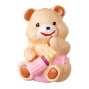 2 X Puxador Infantil Urso Rosa Móveis Gavetas Portas