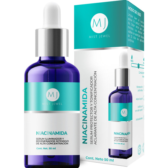 Serum Niacinamida B3 + Ácido Hialurónico + Vitamina E Suero facial 50ml