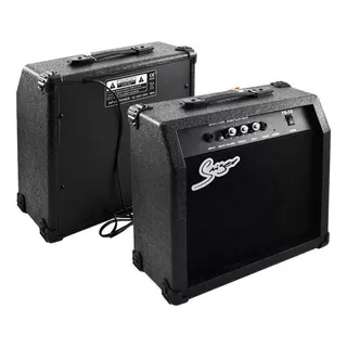 Amplificador Guitarra Eléctrica 15w Smiger Color Negro