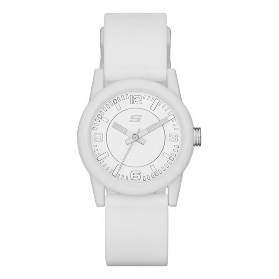 Reloj Para Mujer Skechers Sr6029 Blanco
