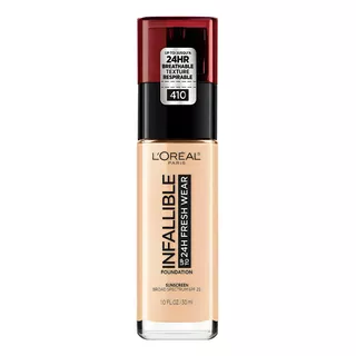 Maquillaje L'oreal Paris Infalible Hasta 24 Horas Fresh Wear Tono 410 Ivory