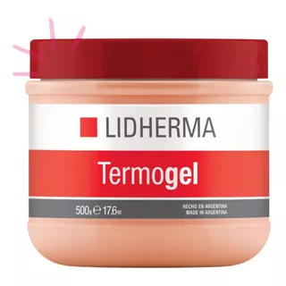 Gel Quemador De Grasa Lidherma Termo Gel Reductor 500gr Tipo De Envase Pote Fragancia Neutro