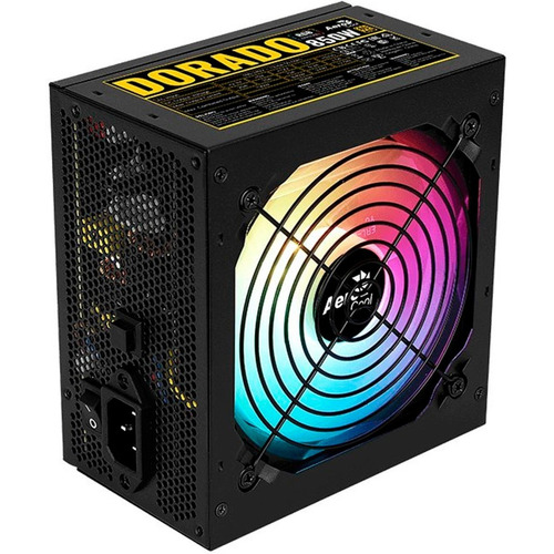 Fuente De Poder Gamer Aerocool Dorado 850w 80 Plus Gold Argb