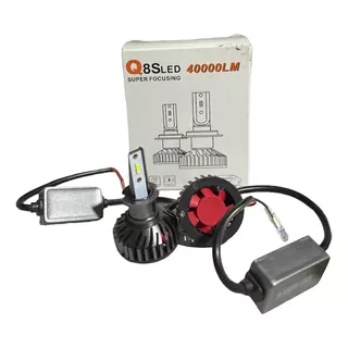 Kit Cree Led Q8 Canbus 40000lm No Da Error H1 H3 H7 H11 9006