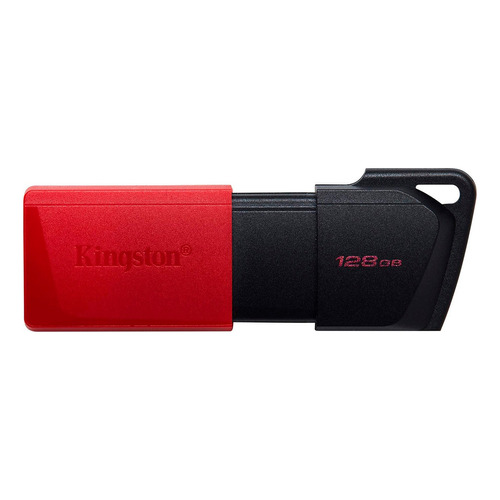 Pendrive Kingston Datatraveler Exodia M Dtxm/128 128gb 3.2 Color Negro y Rojo DTXM
