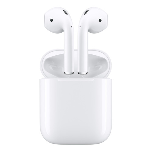 Audífonos in-ear inalámbricos Apple AirPods with charging case (1st generation) MMEF2 blanco