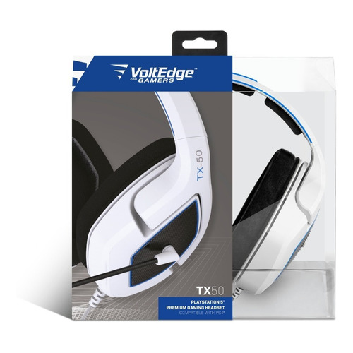 Headset Alámbrico Tx50 Voltedge Para Playstation 5, Ps4 Color Azul