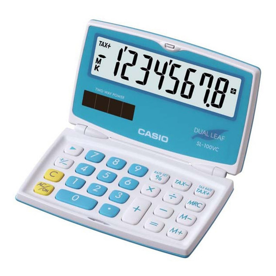 Calculadora Básica De Bolsillo Casio Sl-100-vc Febo