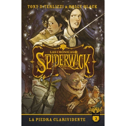 La Piedra Clarividente / Las Crónicas De Spiderwick / Vol. 2, De Holly, Black. Editorial Puck, Tapa Blanda En Español, 1