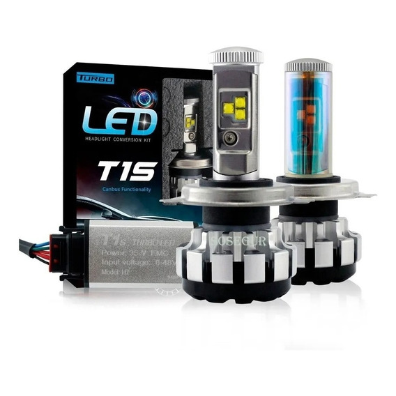 Par Kit Ampolletas Turboled T1s H4 