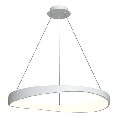 Colgante Led Cosmo Blanco 38w Cct Deco Moderno Lk