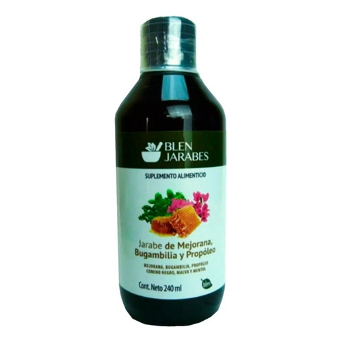 Jarabe De Mejorana Blen Propóleo Antibiótico Natural 240ml