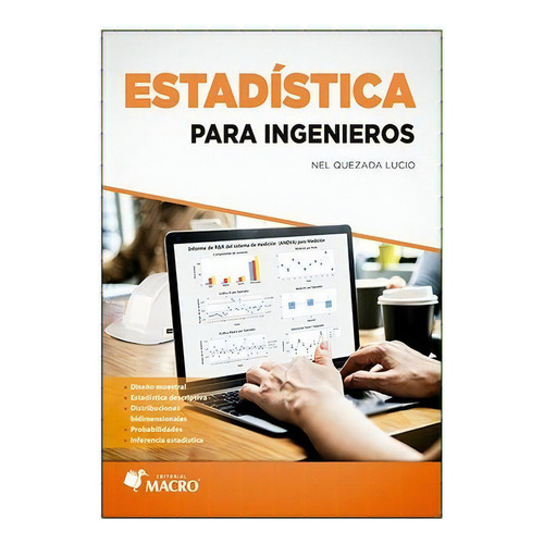 Estadística Para Ingenieros, De Quezada Lucio, Nel. Editorial Empresa Editora Macro, Tapa Blanda En Español, 2018
