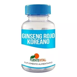 Ginseng Rojo Koreano Fv 1x60 Cap 500 Mg. Pot Fisica - Mental