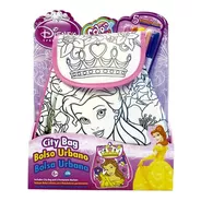 Bolso Para Colorear Y Marcadores Mochila Disney Princesas