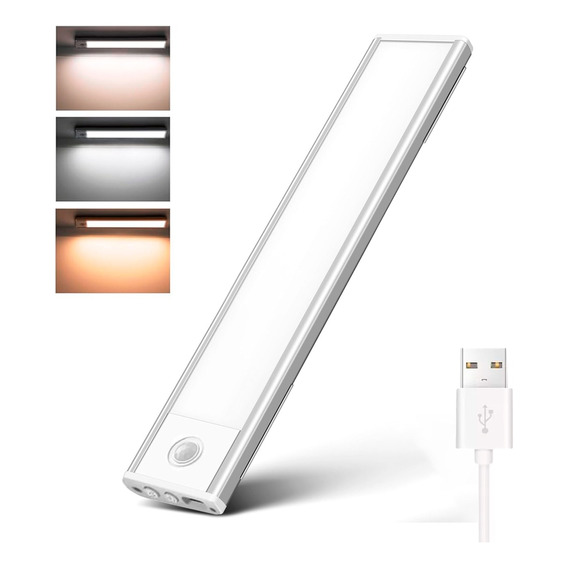 Lámpara Sensor Luz Led Gabinete Closet Sensor De Movimiento