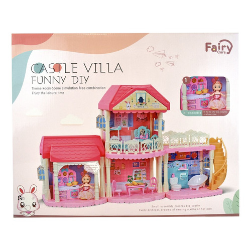 Fairy Care Castillo Princesa Chico Cksur0699 Color Rosa