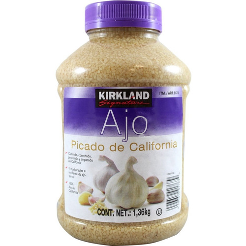 Ajo Picado De California Kirkland Signature De 1.36kg