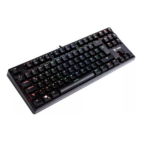 Teclado Mecanico Gamer Vsg Alnitak - E11evengames Color Del Teclado Sw Blue Idioma Español Latinoamérica