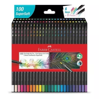 Colores Faber Ecolapiz X100