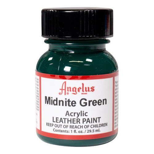 Pintura Acrílica Angelus 1 Oz Color Midnite Green