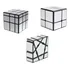 Sun-way Speed Cube - Juego De 3 Cubos De Espejo Fantasma, J.