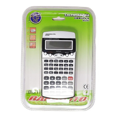 Calculadora Cientifica Profesional Barrilito Sc220  1 Pz