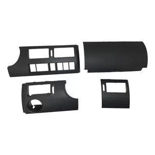 Kit Moldura Painel Gol G3 2003 2004 2005 Cinza Antracite