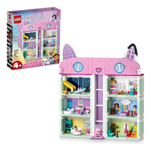 Kit Lego Gabby's Dollhouse 10788 La Casa De Muñecas 498 Pz