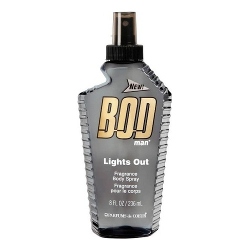 Bod Man Lights Out Fragancia Corporal Masculina 236ml