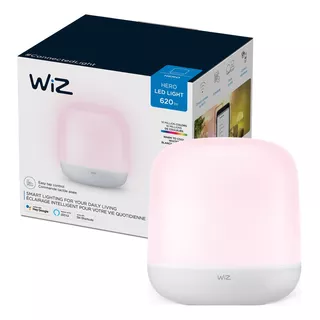 Lampara De Mesa Wiz Hero Multicolores  Wi-fi Bt Google Alexa