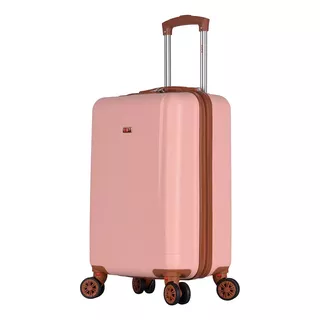 Maleta De Viaje Para Cabina 19 PuLG Tamaño S Bin M010 Rosado