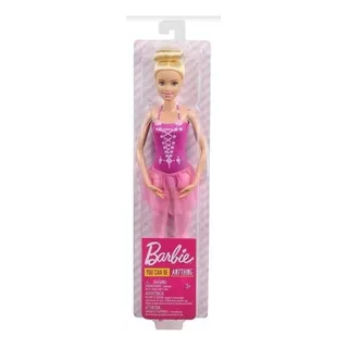 Barbie Bailarina De Valet 30cm Rosa Mattel