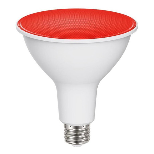 Foco Led Par38, Luz Roja, Terminado Blanco, Base E27, 13.5 W Color de la luz Rojo