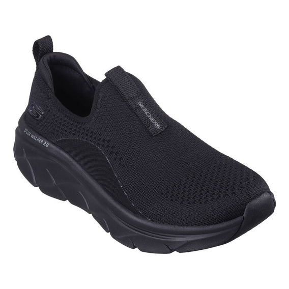 Tenis Skechers Deportivo Metedera Mujer Negro Ligero 150092