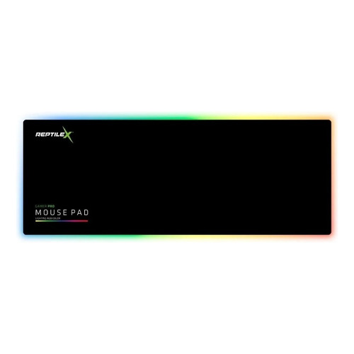 Mouse Pad Gamer 021 Iluminacion Rgb 80x30cm / Tecnocenter Color Negro