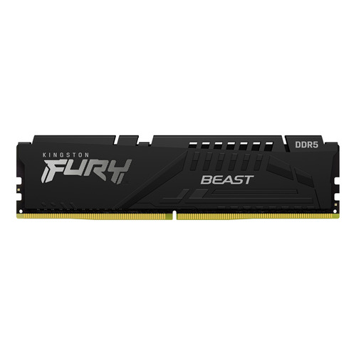 Memoria RAM Fury Beast gamer color negro  32GB 1 Kingston KF548C38BB-32